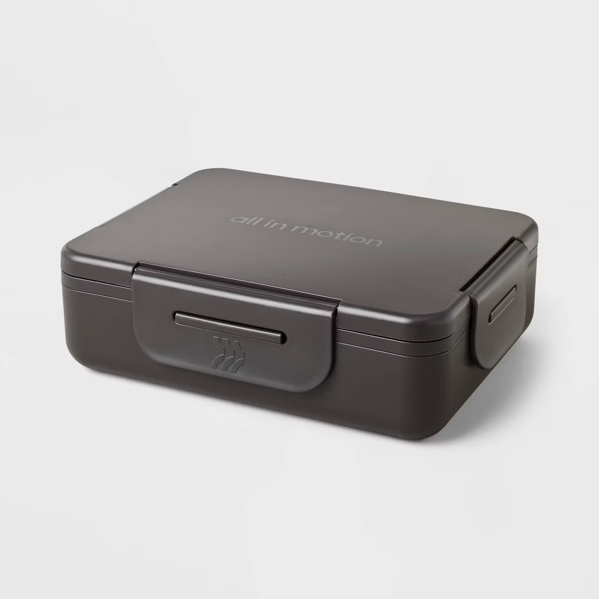 Adult Bento Boxes - All In Motion\u2122 Black: Recycled Polypropylene Latch Closure | Target