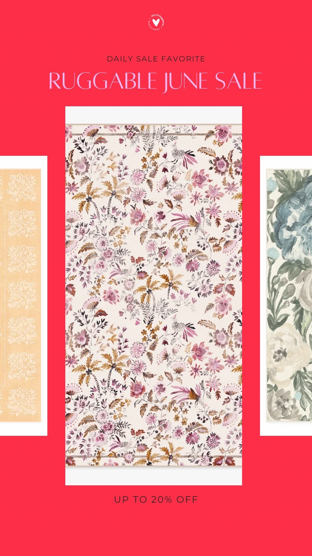 Fresh floors, fresh vibes. 🌸 Snag your favorite washable rugs for up to 20% off before the sale ends!

#LTKSaleAlert #LTKHome #LTKmomlife