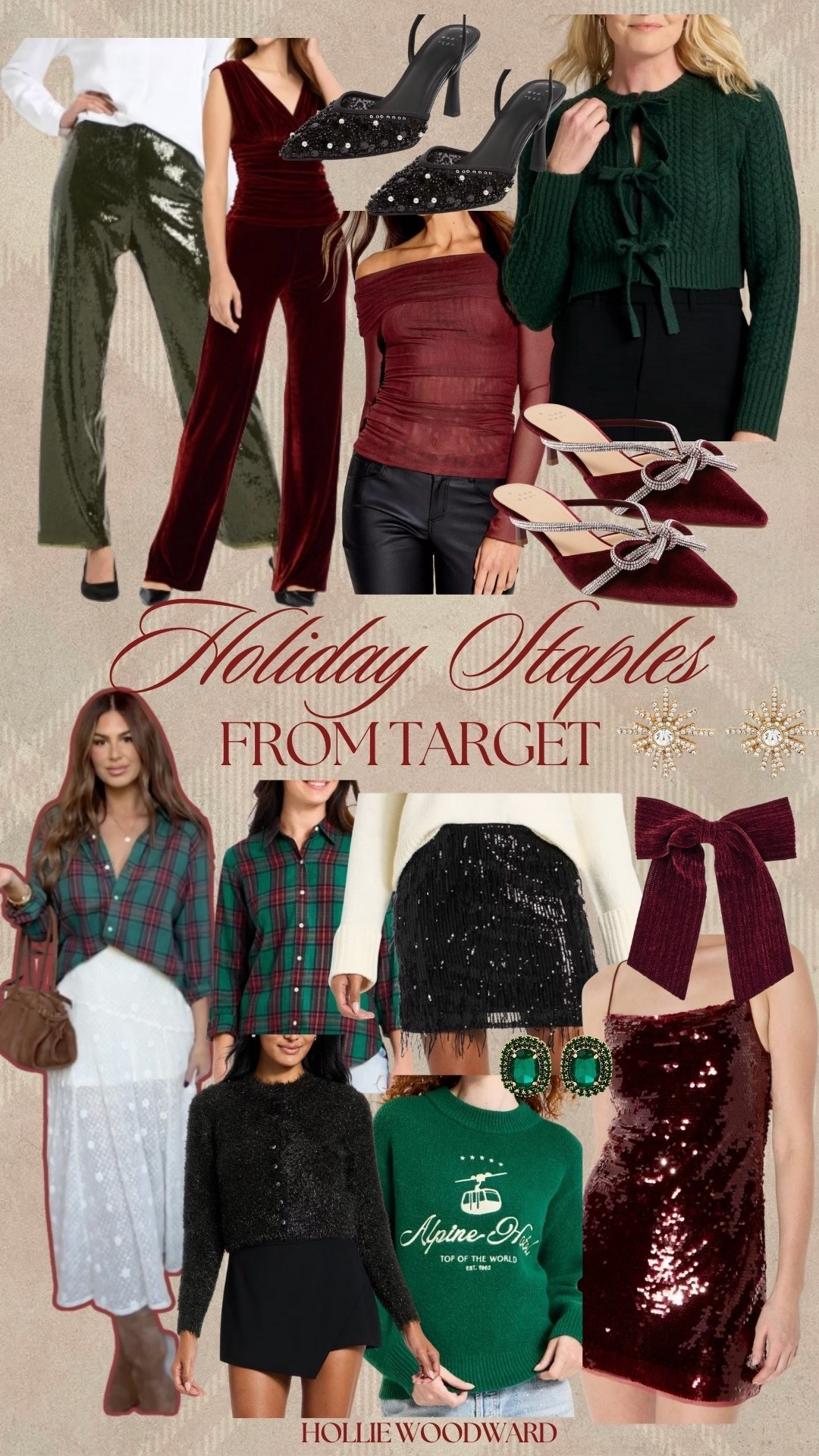 holiday outfit staples from target ❤️ 

#LTKFindsUnder50 #LTKHoliday #LTKstorytime