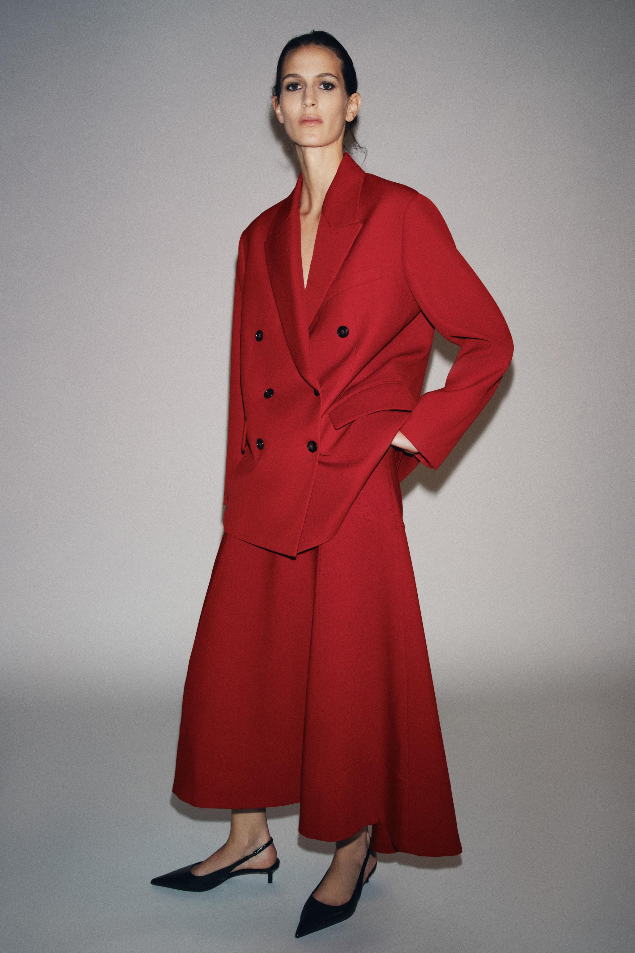 ZW COLLECTION DOUBLE-BREASTED BLAZER | Zara US