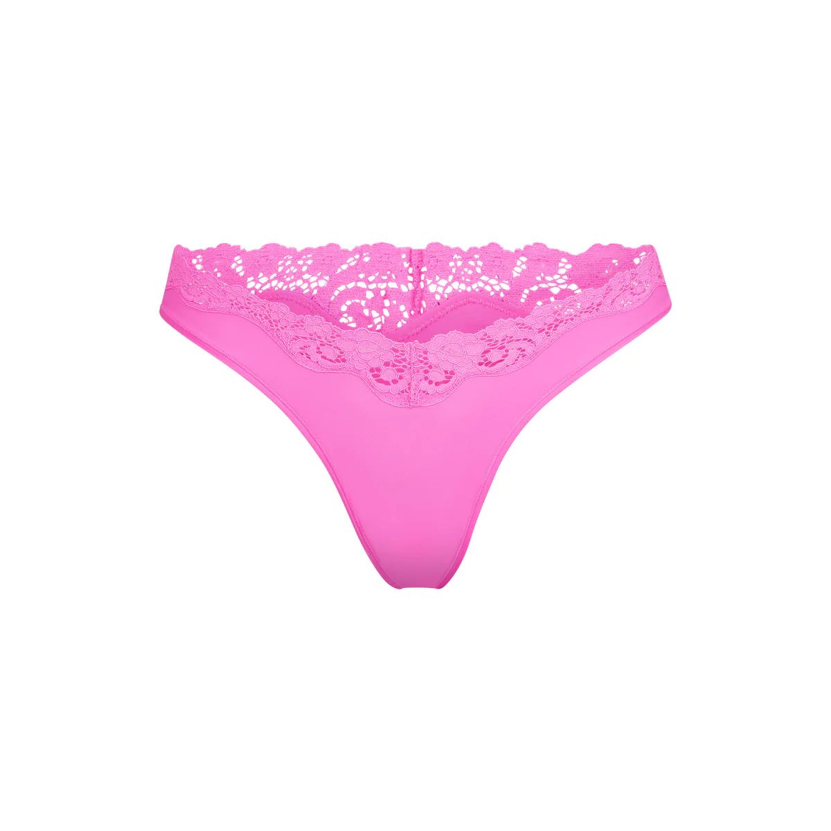FITS EVERYBODY LACE DIPPED THONG | SKIMS (US)