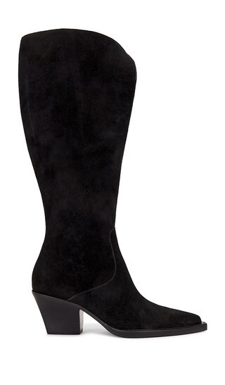 Dolce Vita Raj Wide Calf Boot in Black. - size 8.5 | Revolve Clothing (Global)