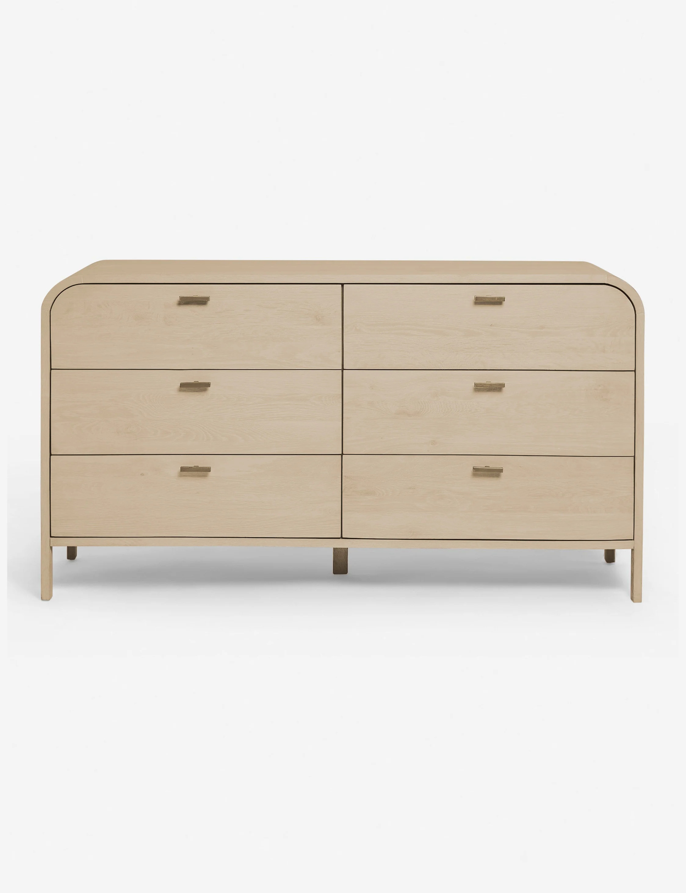 Brooke 6-Drawer Dresser, Natural | Lulu and Georgia 