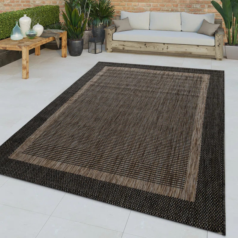 Laurel Foundry Modern Farmhouse® Wick St. Lawrence Rustic-Style Outdoor Area Rug & Reviews | Way... | Wayfair North America