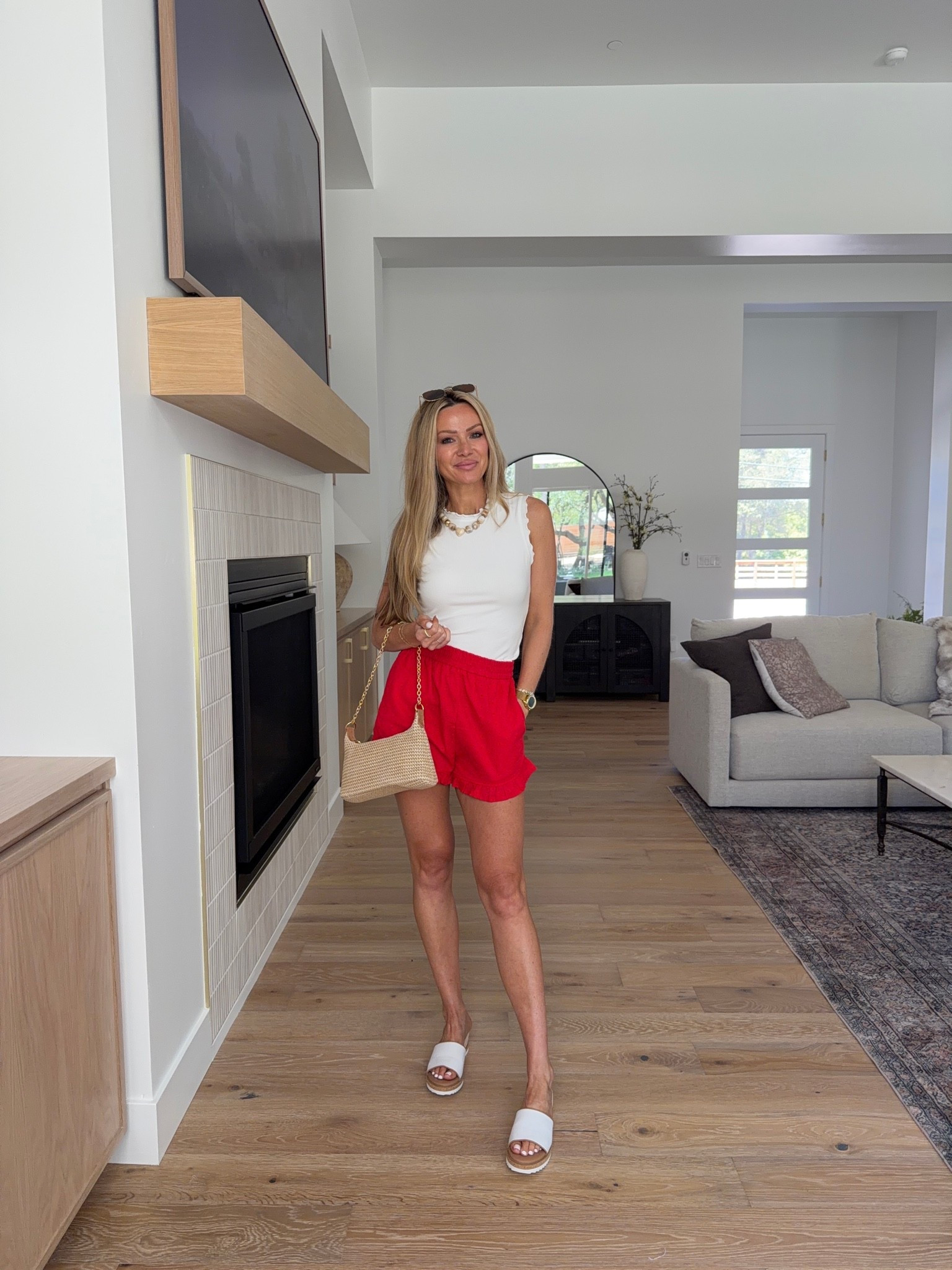 The Amazon summer outfits I’ll be wearing on repeat. 🇺🇸 comment AMAZON and I’ll send you the details 

Cute for the 4th of July.
Perfect for the rest of summer.

Comfortable, affordable, and easy to wear.

Which look is your favorite: 1, 2, 3, or 4? ❤️🤍💙

#AmazonFashion #SummerStyle #FourthOfJulyOutfits #MomStyle #AffordableFashion