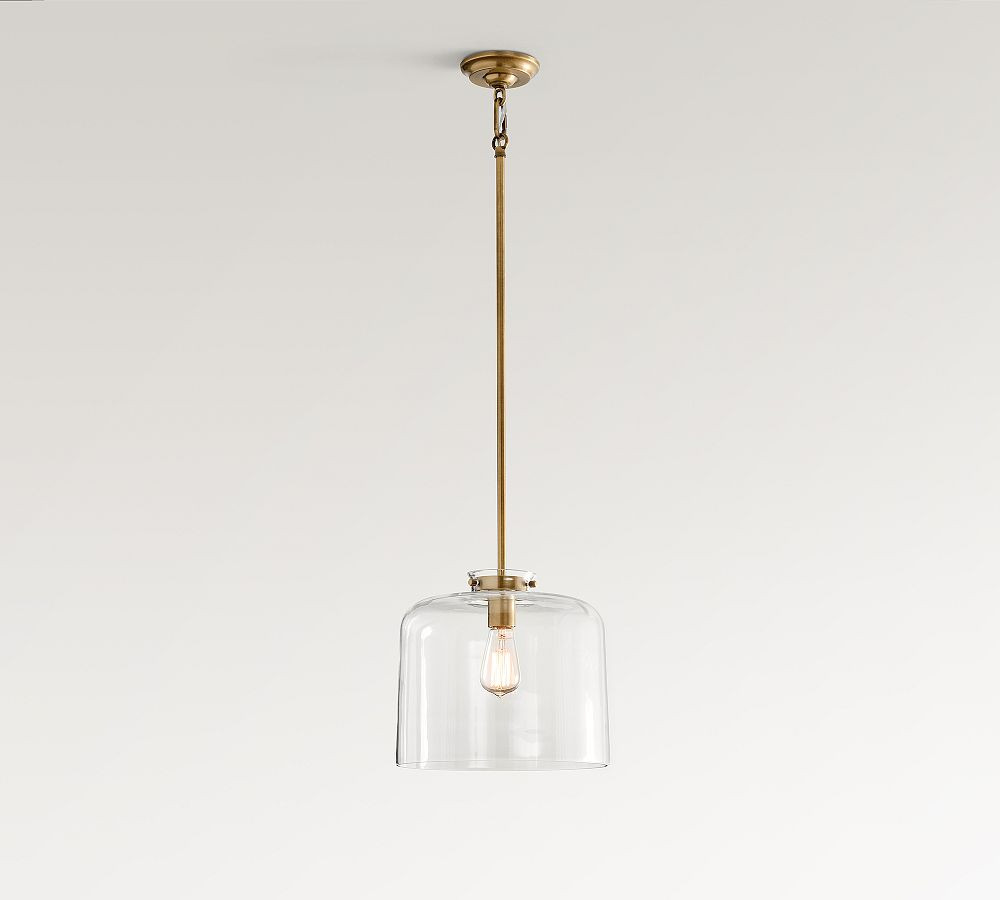 Anderson Glass Dome Pendant (12") | Pottery Barn CA