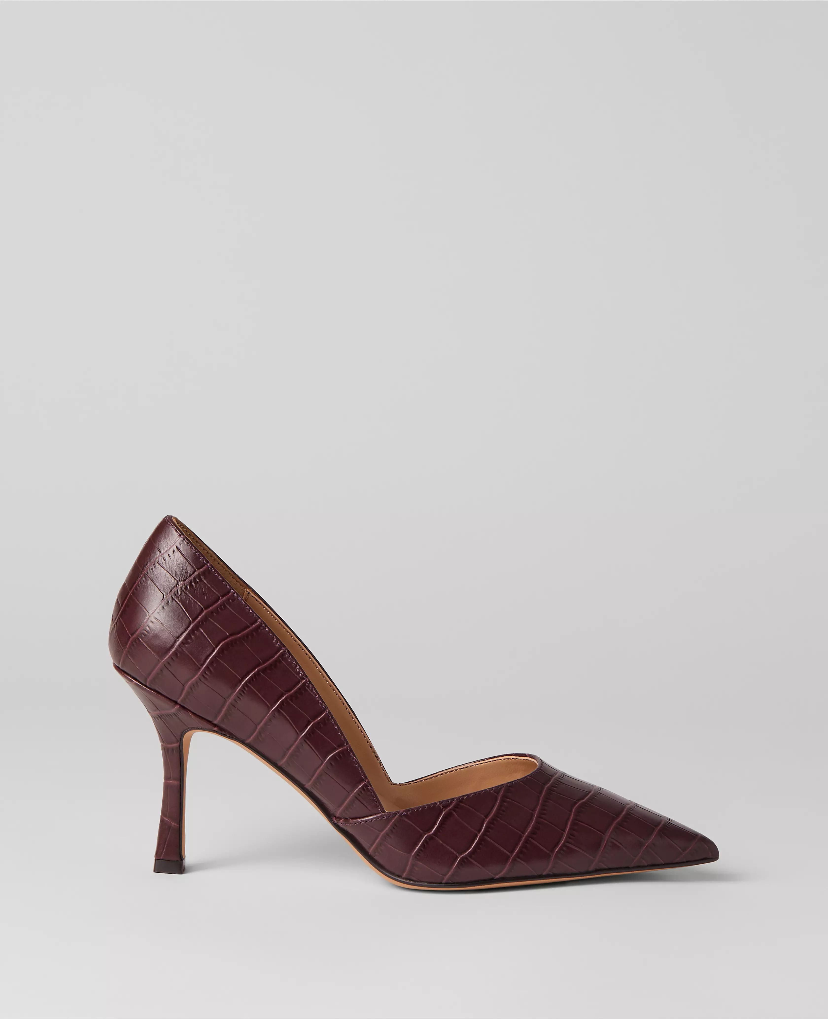 Embossed Leather New Azra Pumps | Ann Taylor (US)