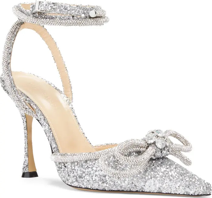 Mach & Mach Double Bow Pointed Toe Pump (Women) | Nordstrom | Nordstrom