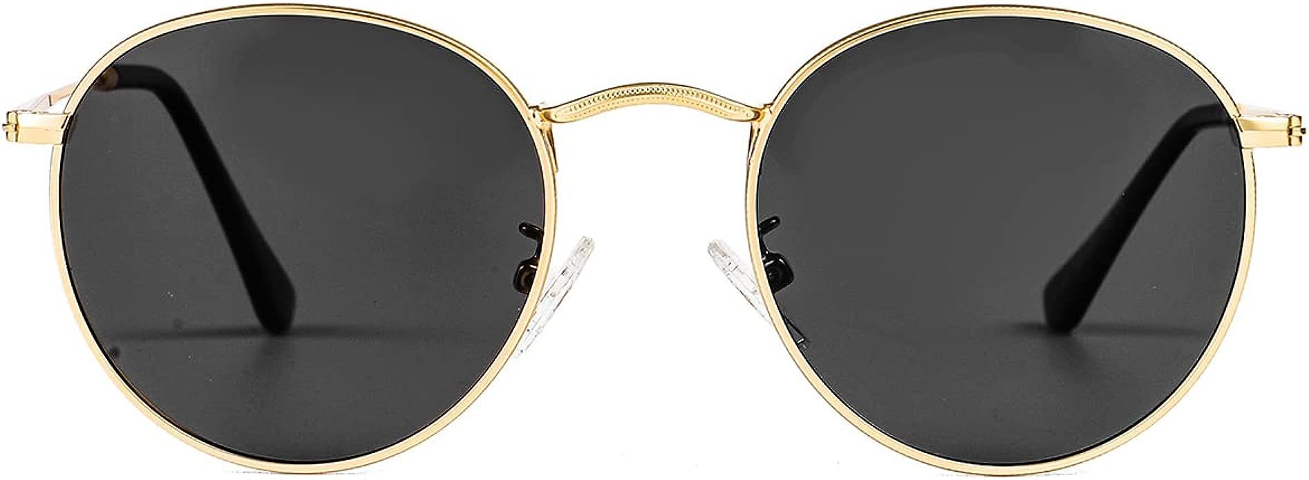 JOVAKIT Kids Small Round Polarized Sunglasses for Baby Girls Boys Age 0-16, Three Sizes, Metal Fr... | Amazon (US)