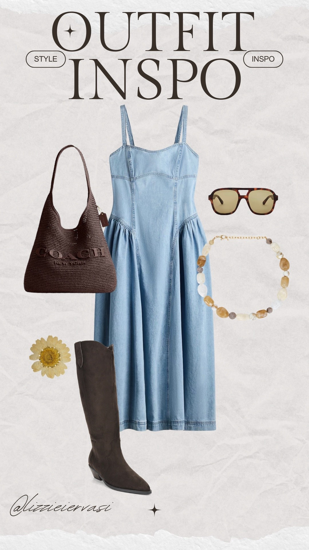 Summer to fall outfit idea 🤎🍂

#LTKmidsize #LTKstyletip #LTKdresses