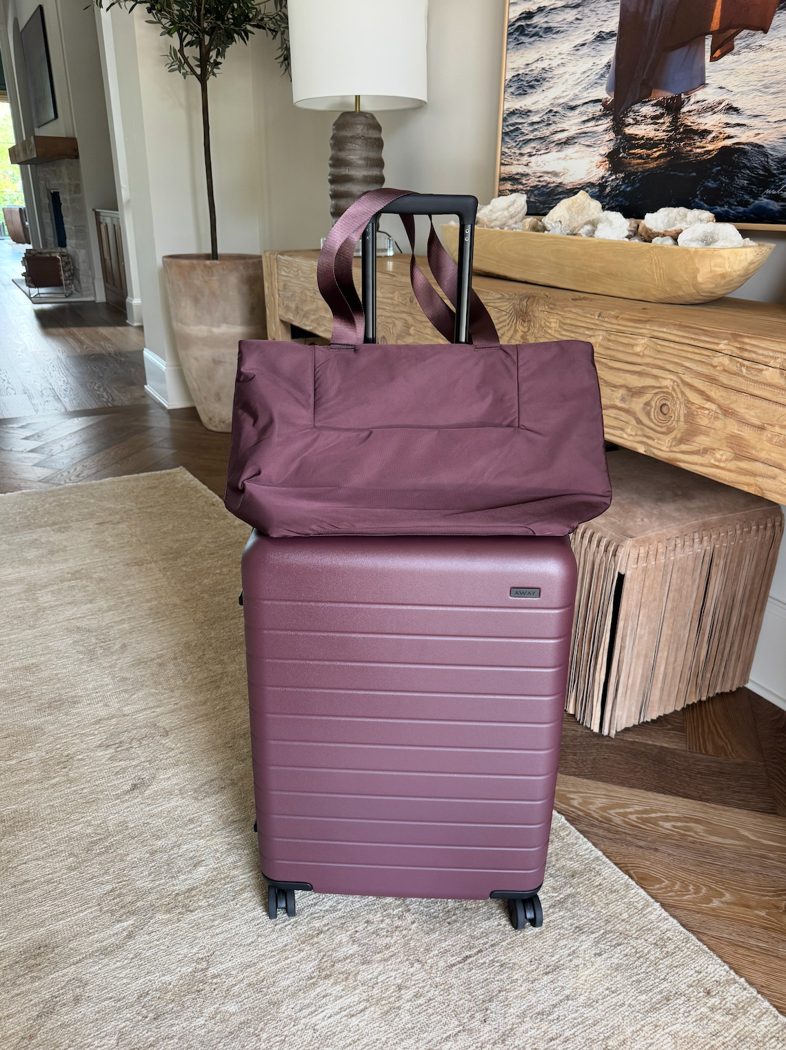 obsessed with this new luggage 🧳 

 #LTKSaleAlert #LTKTravel