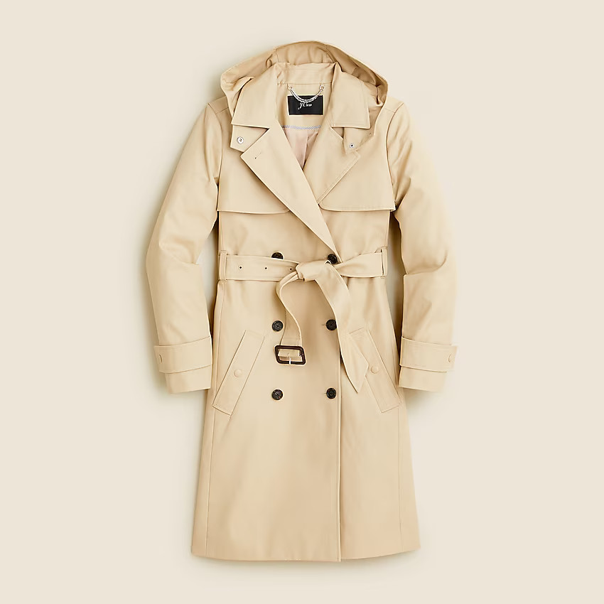 Petite new Icon trench | J. Crew US