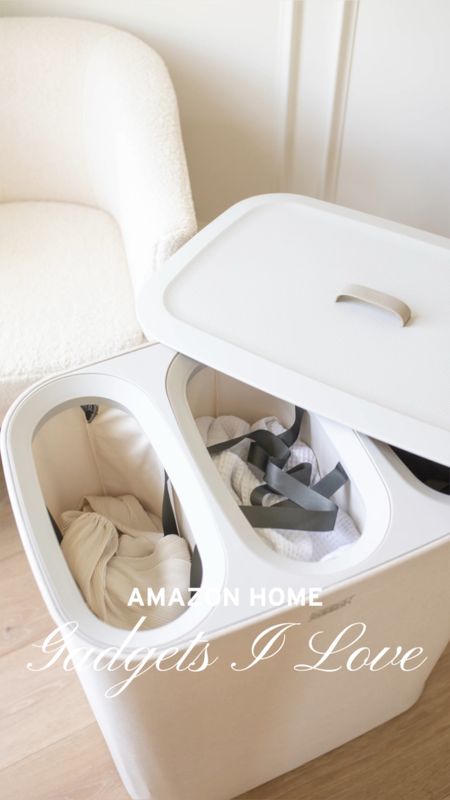 Amazon home gadgets I love, including this hamper with three separate compartments and organizers for your sheets! 

Amazon home, Amazon finds, Amazon favorites, Amazon must haves, hamper, home organization 

#LTKVideo #LTKFindsUnder100 #LTKHome