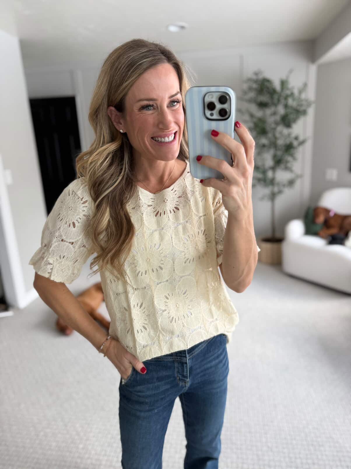 Crochet lace top

spring outfits spring fashion  Amazon fashion  trendy outfits  mom outfits  mom style 

#LTKootd #LTKmomlife #LTKgrwm