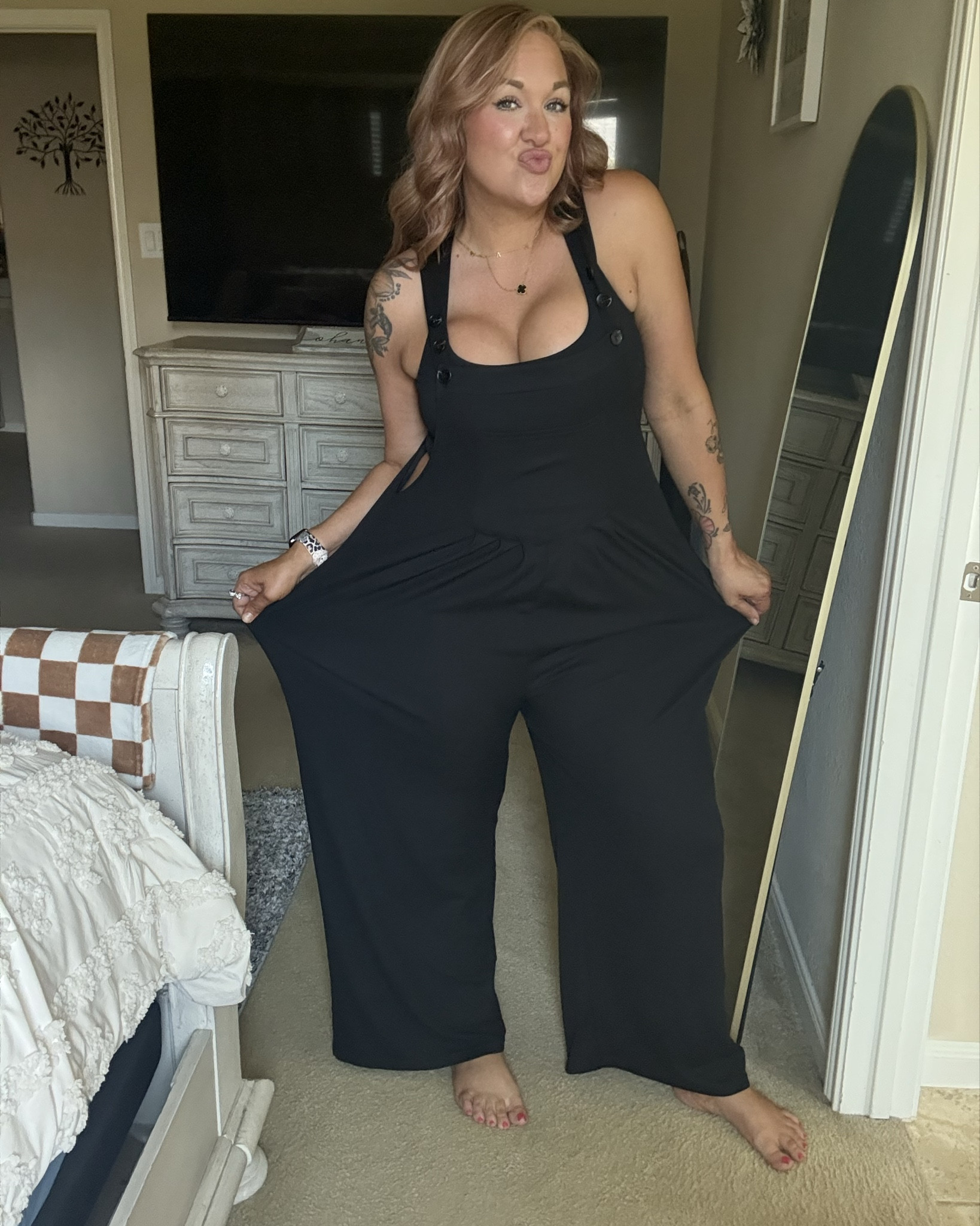 Halara anything really amazes me, but finding a pair of pants or overalls this stretchy and long enough for my height. 

#LTKTall #LTKStyleTip #LTKMidsize