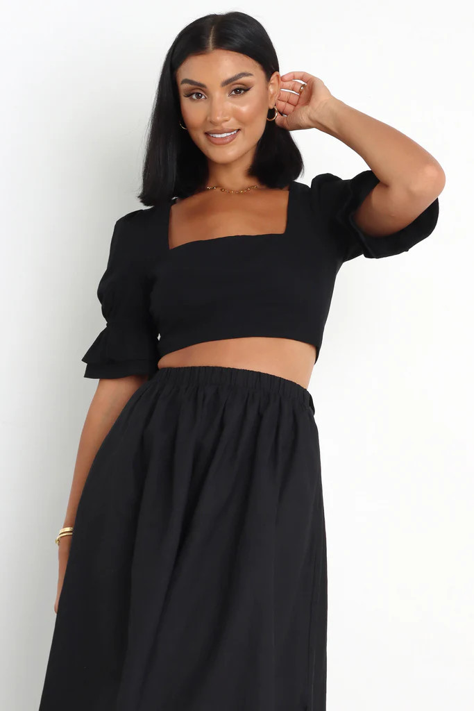 Lindsey Top - Black | Petal & Pup (AU)