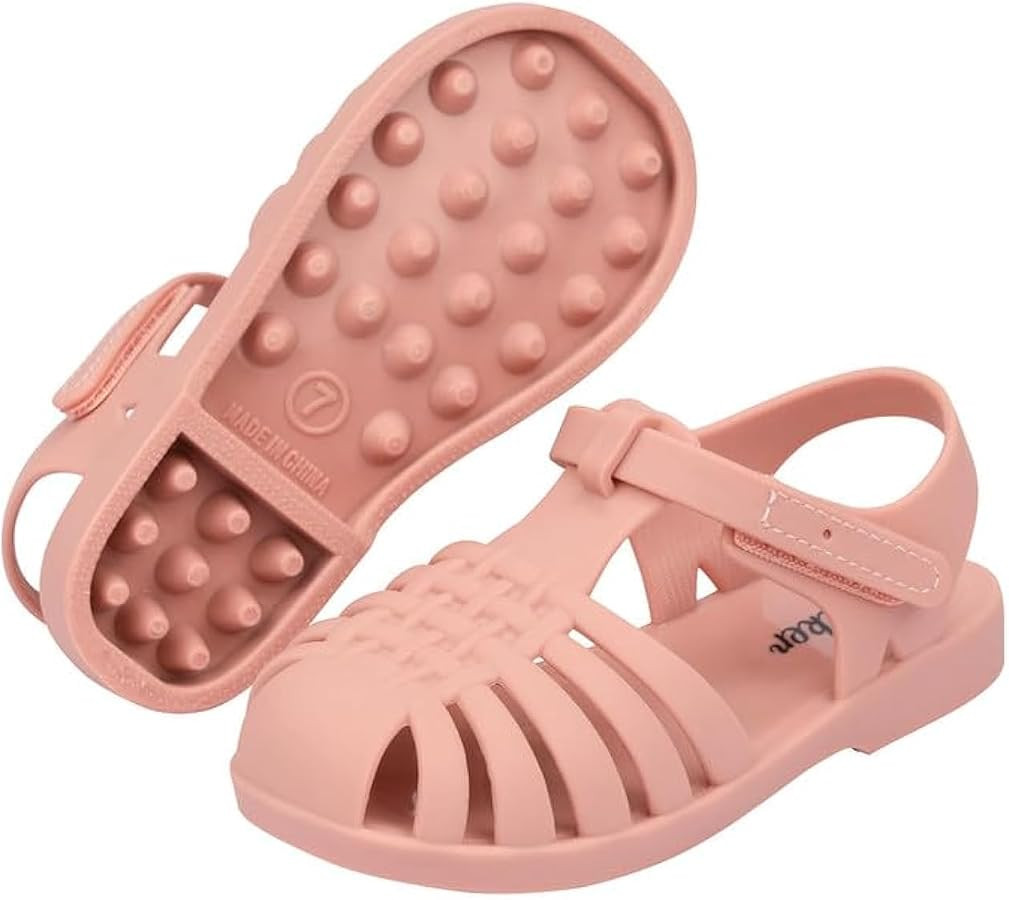 Swalker Children's Soft Jelly Sandals Kid's Sandals In Recyclable,Closed-Toe With Anti-Slip Sole,... | Amazon (US)