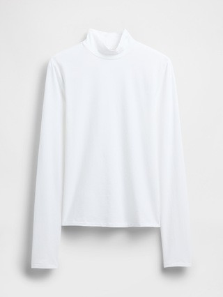 CloseKnit Jersey Mockneck T-Shirt | Gap (US)