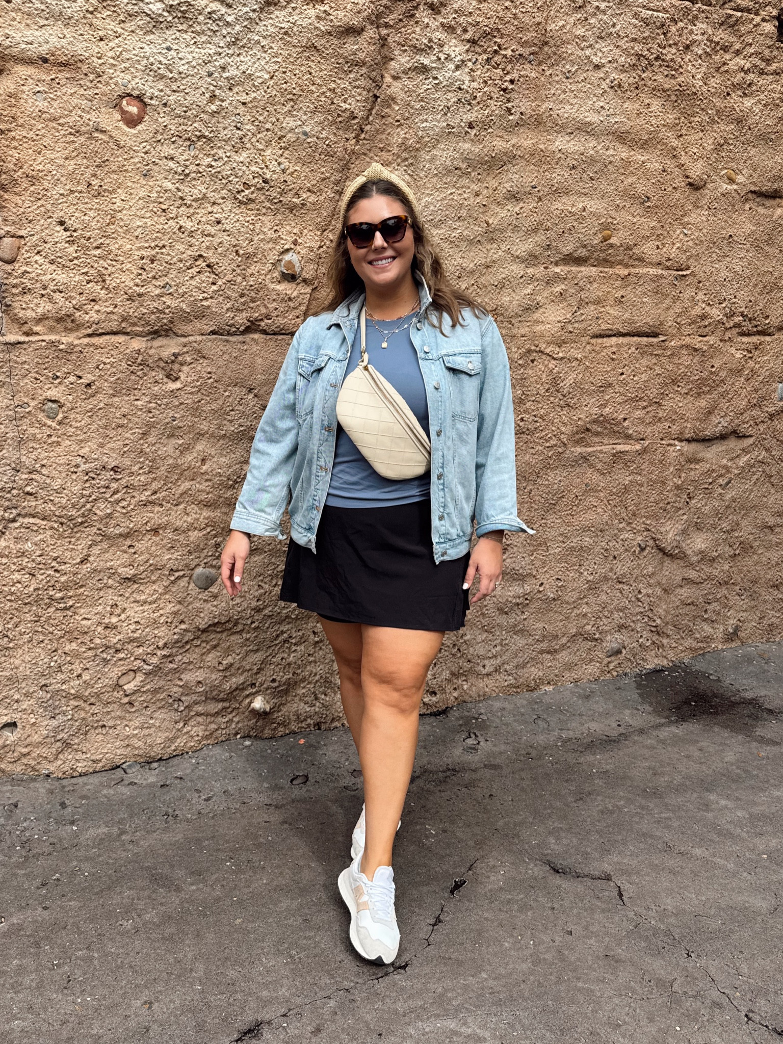 Disney outfits inspo - wearing size 1X in top & skort (14”), XL in denim jacket. Use CARALYN20 at Spanx. 

#LTKTravel #LTKStyleTip #LTKMidsize