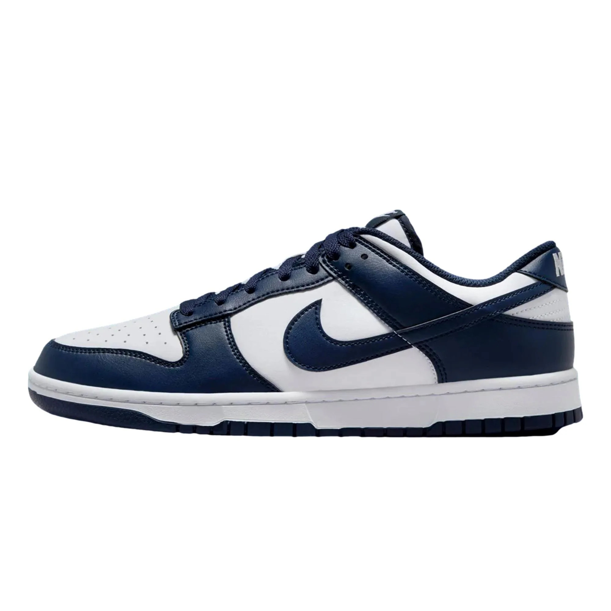 Nike Dunk Low Retro White / Midnight Navy - White HF5441-107 Men's | Shop Simon