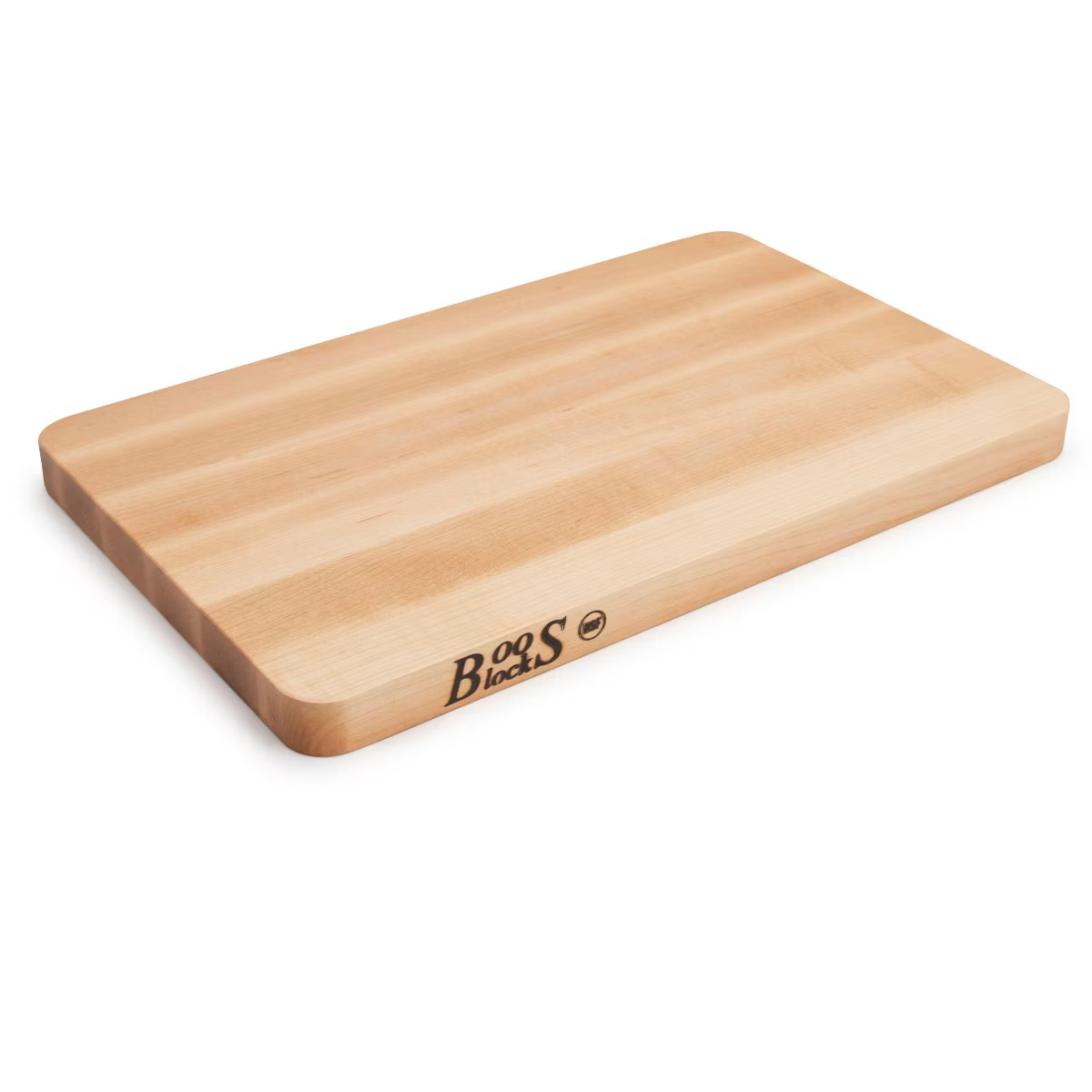 John Boos Small Chop-N-Slice Maple Wood Cutting Board for Kitchen, Reversible Edge Grain Square B... | Target
