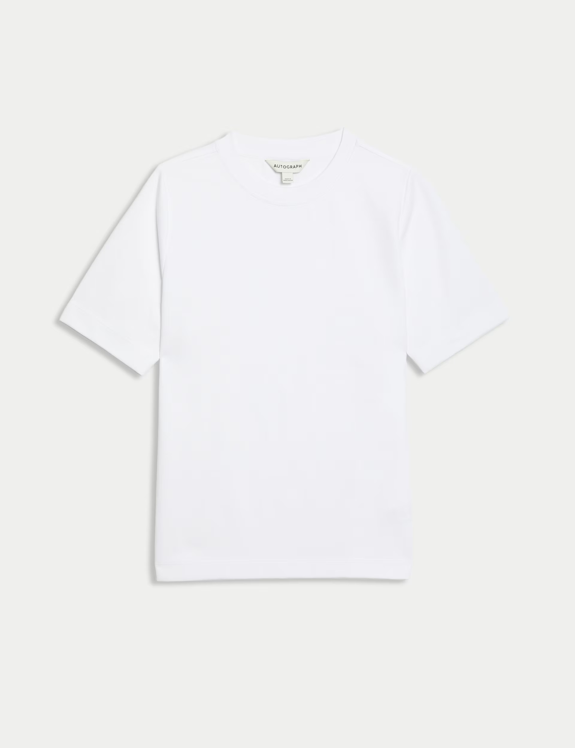 Cotton Rich Crew Neck T-Shirt | Marks & Spencer (UK)