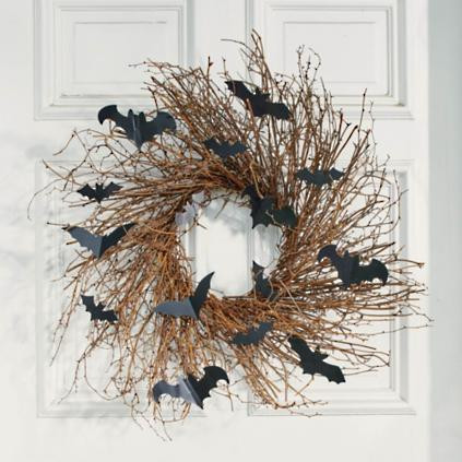 Bats Grapevine Wreath | Grandin Road