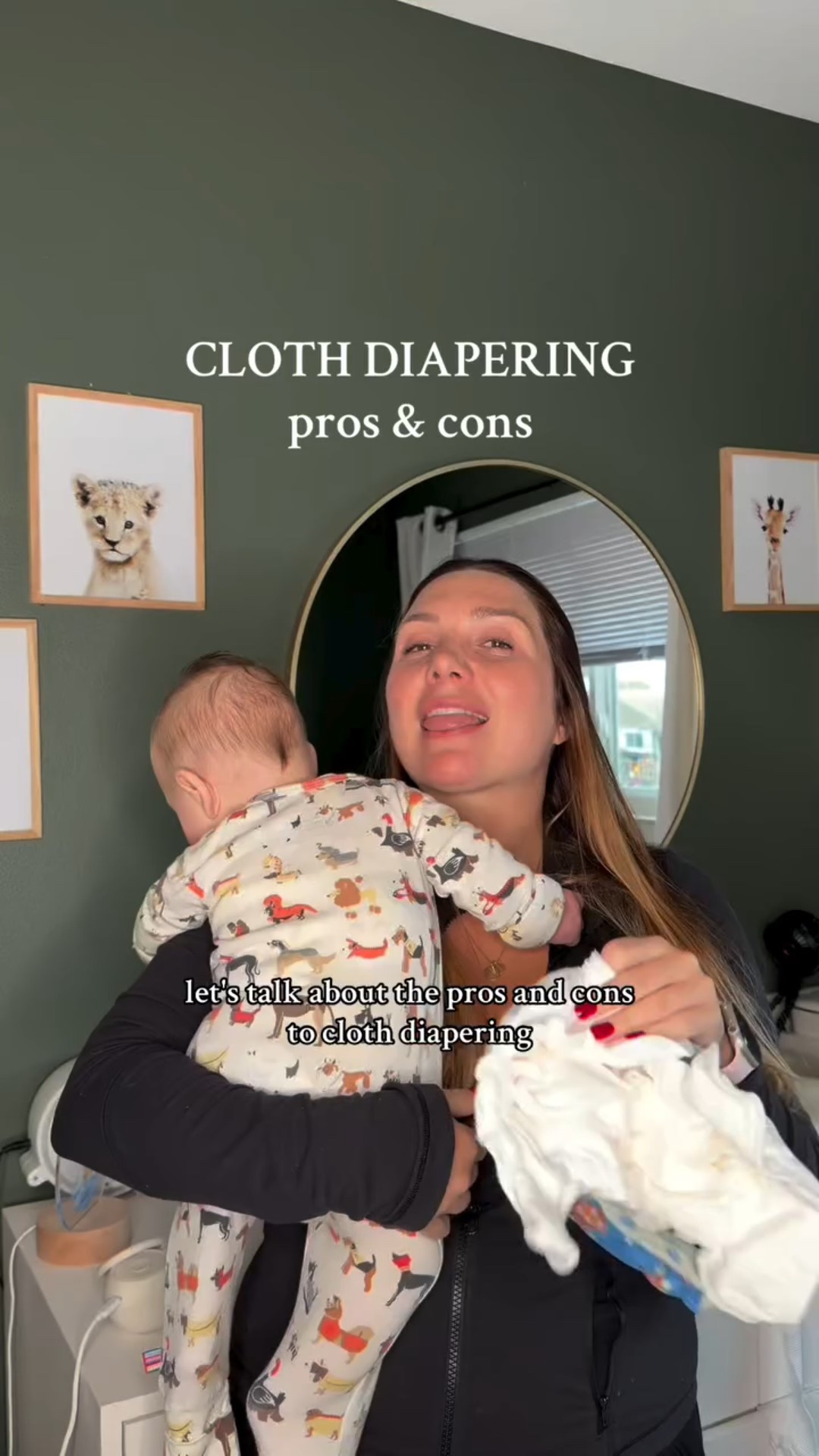 Cloth diapering — the good, the messy, and the worth-it 💚 

Pros: saves money, less waste, fewer blowouts, nontoxic materials.

Cons: more laundry + changes, and keeping an eye on wetness.

We use @esembly (code SABRINABABY20) and love how easy it’s been. We still use disposables at night or when we’re out, and that balance works perfectly for us 🫶🏼

#clothdiapers #sustainablebaby #sustainableliving #mindfulmotherhood #clothdiapering #zerowaste #ecofriendly #nontoxicbaby #clothdiaperingmama #mindfulparenting #ecofriendlyparenting