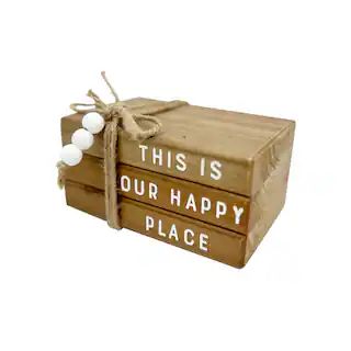 6" This Is Our Happy Place Book Decoration by Ashland® | Michaels | Michaels Stores