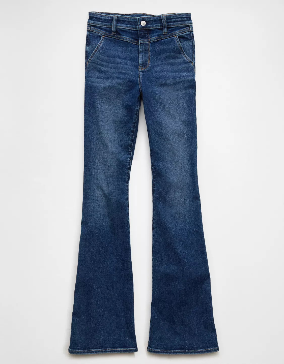 AE Next Level Super High-Waisted Flare Jean | American Eagle Outfitters (US & CA)
