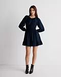 Sophia Open-Back Mini Dress | Madewell