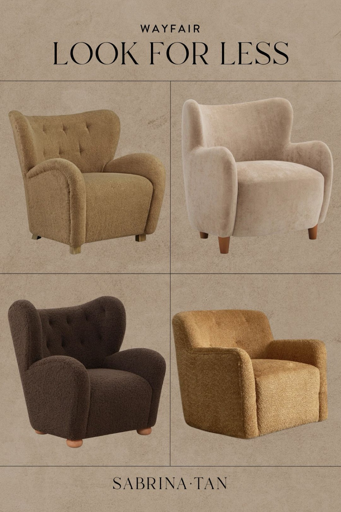 Wingback armchair - designer look for less! I found the perfect accent chairs at @Wayfair #wayfairpartner #wayfair



#LTKHome #LTKStyleTip