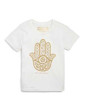 Spiritual Gangster Girls' Glitter Hamsa Tee - Sizes 2-8 | Bloomingdale's (US)