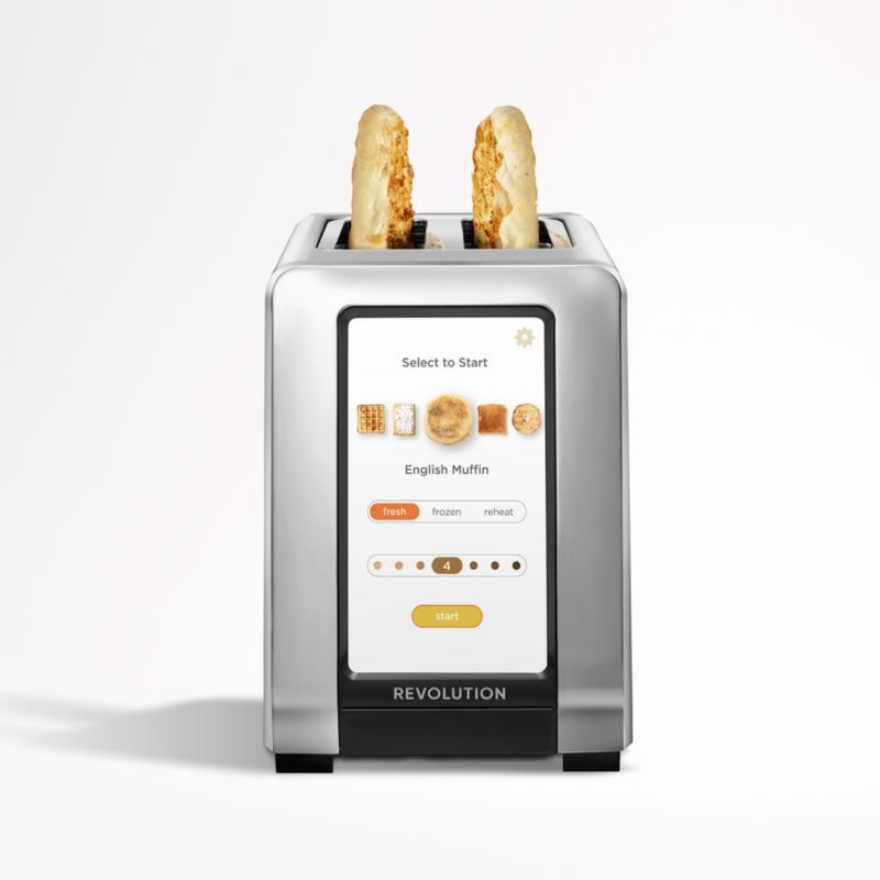 Revolution InstaGLO R180 Smart Toaster + Reviews | Crate and Barrel | Crate & Barrel