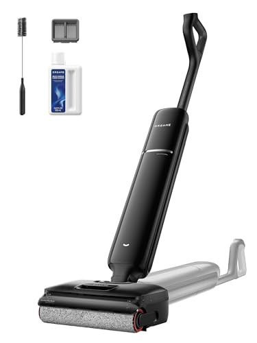 DREAME Aero Wet Dry Vacuum Cleaner, All-in-ONE Vacuum Mop for Wet & Dry Messes, 0 Hair Residue Great for Pet Owners, One-Press Self-Clean, 180° Lie Flat, 35mins Runtime for Hard Floor Cleaning | Amazon (US)