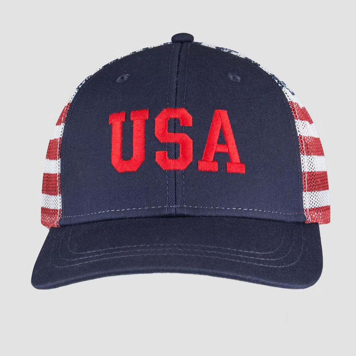 Wemco Men's Solid Cotton Baseball Hat - Navy Blue | Target