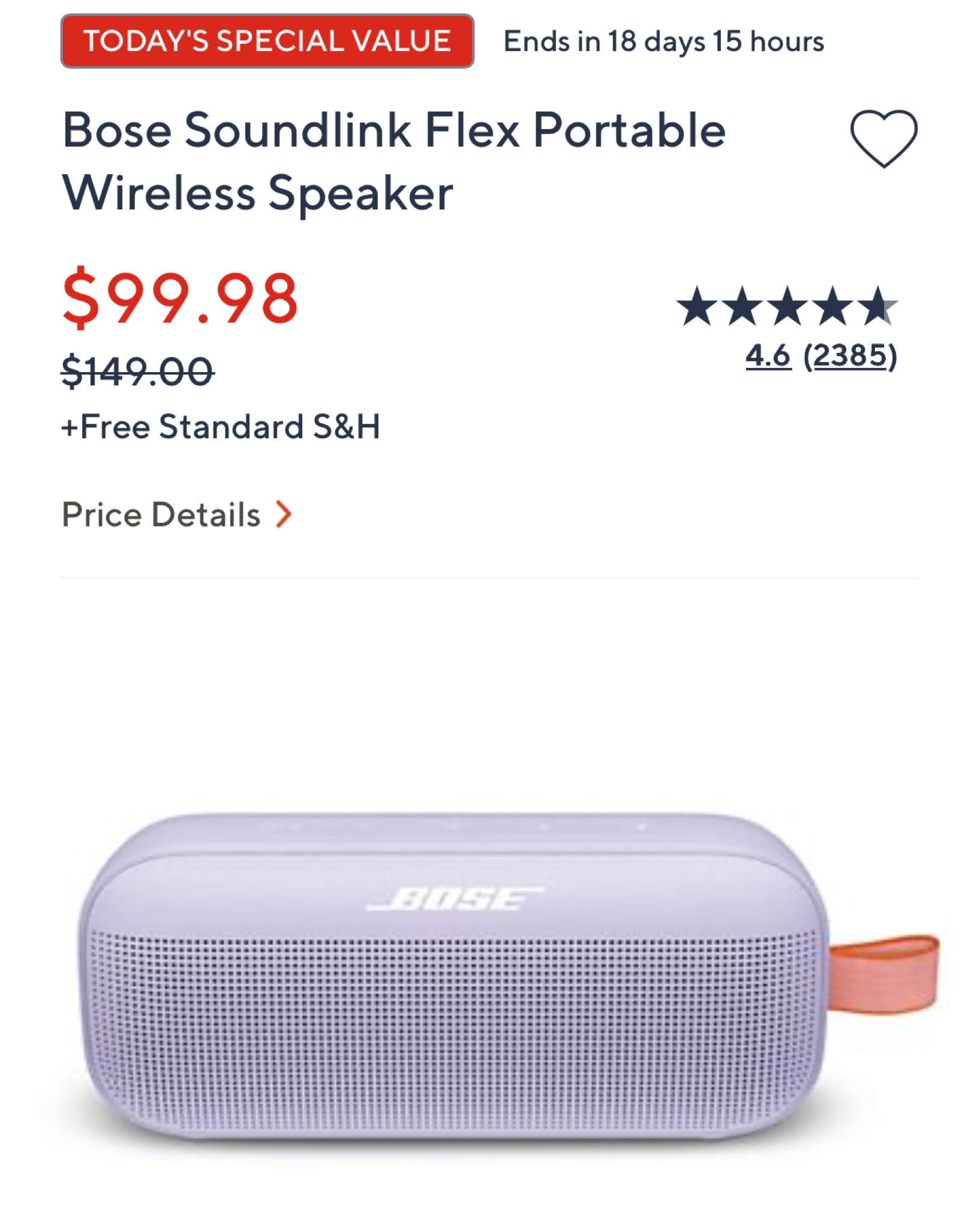 My Bose speaker is on sale under $100 for cyber Monday 

#LTKFindsUnder100 #LTKCyberWeek #LTKSaleAlert