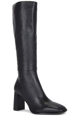 Rylee Heeled Boot in Black Venice | Revolve Clothing (Global)