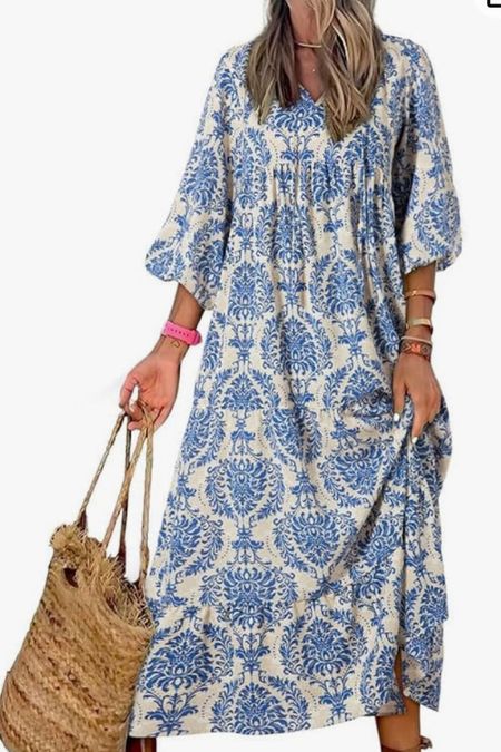 Love this flowy summer dress! ☀️
🔗outfit linked on Amazon 

#LTKSeasonal #LTKStyleTip #LTKFindsUnder50