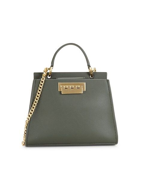 ZAC Zac Posen Small Earthette Leather Top Handle Bag on SALE | Saks OFF 5TH | Saks Fifth Avenue OFF 5TH