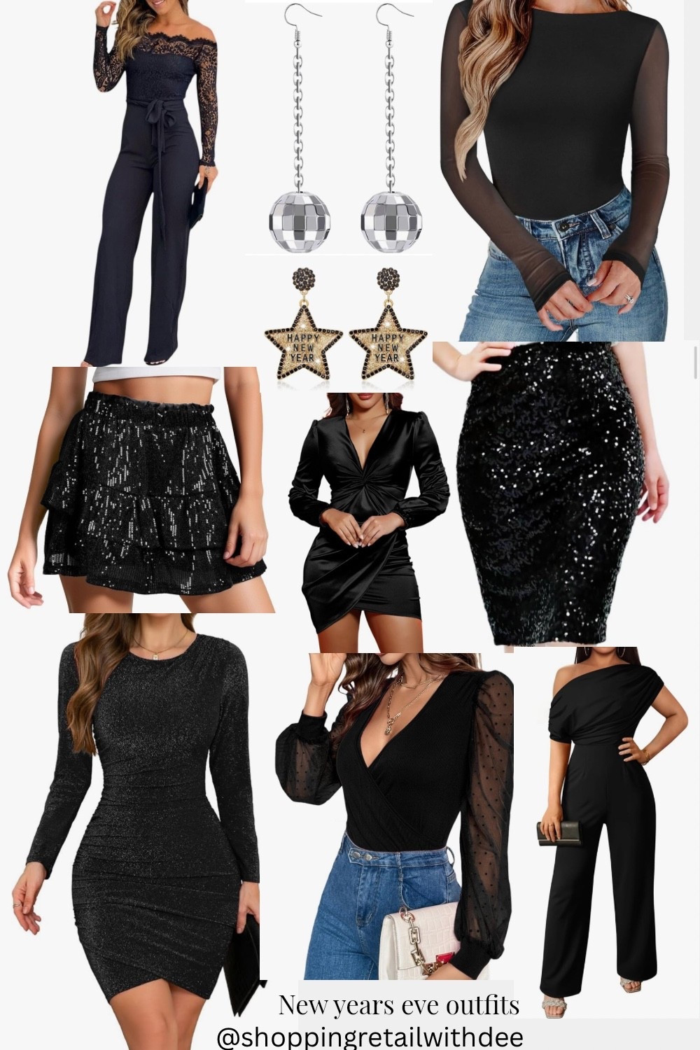 New Year’s Eve outfit ideas for women sparkly dresses, sequin outfits, and glam accessories perfect for ringing in 2026. Whether you’re going all-out glitter or keeping it chic and classy, these NYE looks are festive, and party-ready. #NewYearsEveOutfit
#NYEOutfitInspo
#SparklyOutfit
#SequinDress
#HolidayPartyOutfit
#NYEStyle #LTKparty
#NewYearsLook

#LTKHoliday