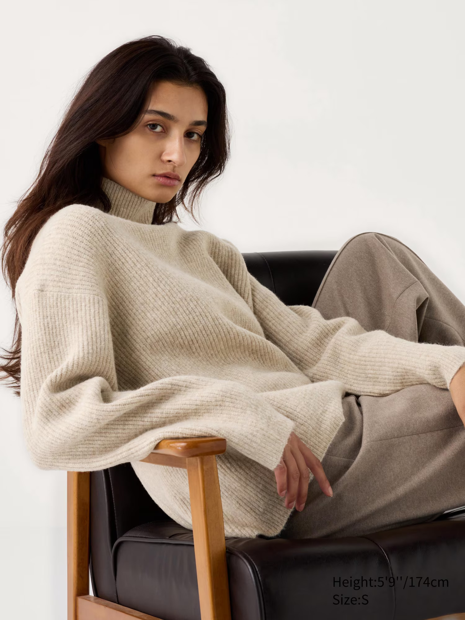 Souffle High Neck Sweater | UNIQLO (US)