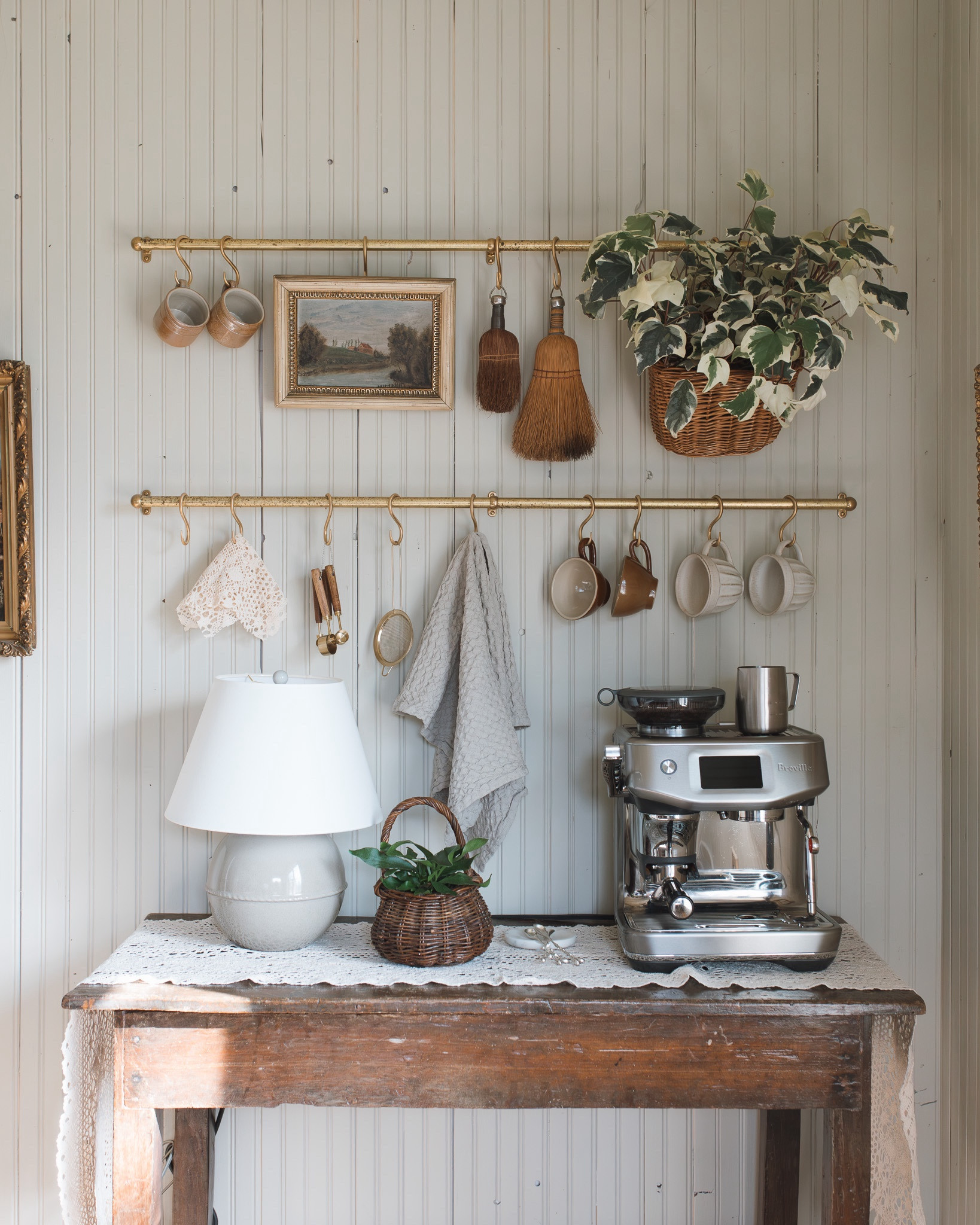 One of my favorite things to add to my coffee bar is a table runner. I like to switch them up for the seasons/holidays and tie them back to the decor. it's just a fun little added touch that makes the space even more special! Little cafe is my favorite 🥲 this is her spring set up (for now hehe) 💐 happy happy first day of spring!! #coffeebar
#homedecor #vintagedecor

#LTKhome #LTKSeasonal