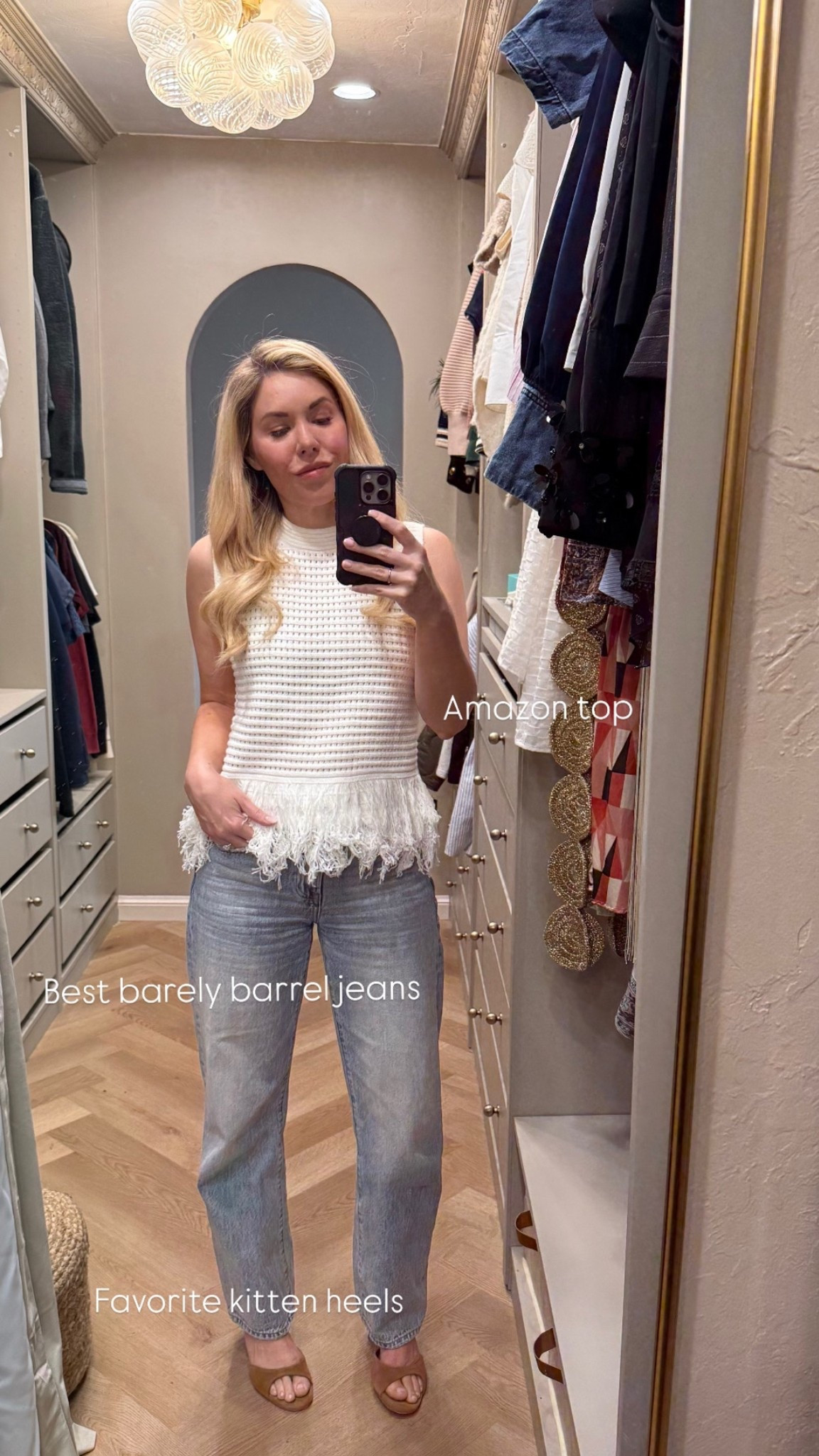Easy high/low outfit 
Always get so many compliments on this Amazon top!

#LTKootd #LTKgrwm #LTKdayinmylife