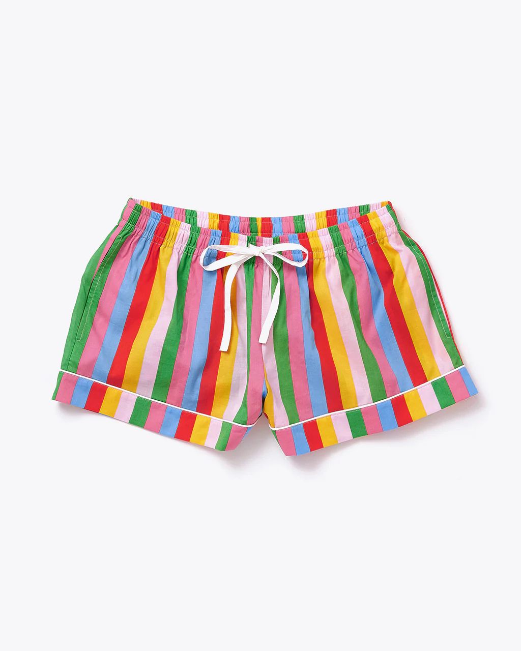 Leisure Shorts - Rainbow Stripes | ban.do