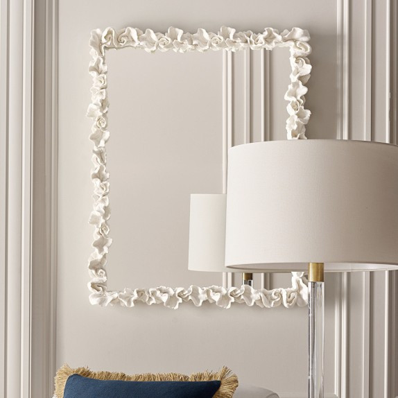 AERIN x Williams Sonoma Home Coral Wall Mirror | Williams-Sonoma