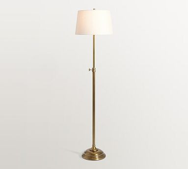 Chelsea Metal Adjustable Floor Lamp (50"-70") | Pottery Barn (US)