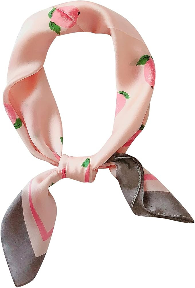 GERINLY Cute Bandana for Women Fruits Printed Square Hair Scarf Headband Summer Accessories | Amazon (US)