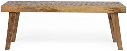 Christopher Knight Home Bench, Natural | Amazon (US)