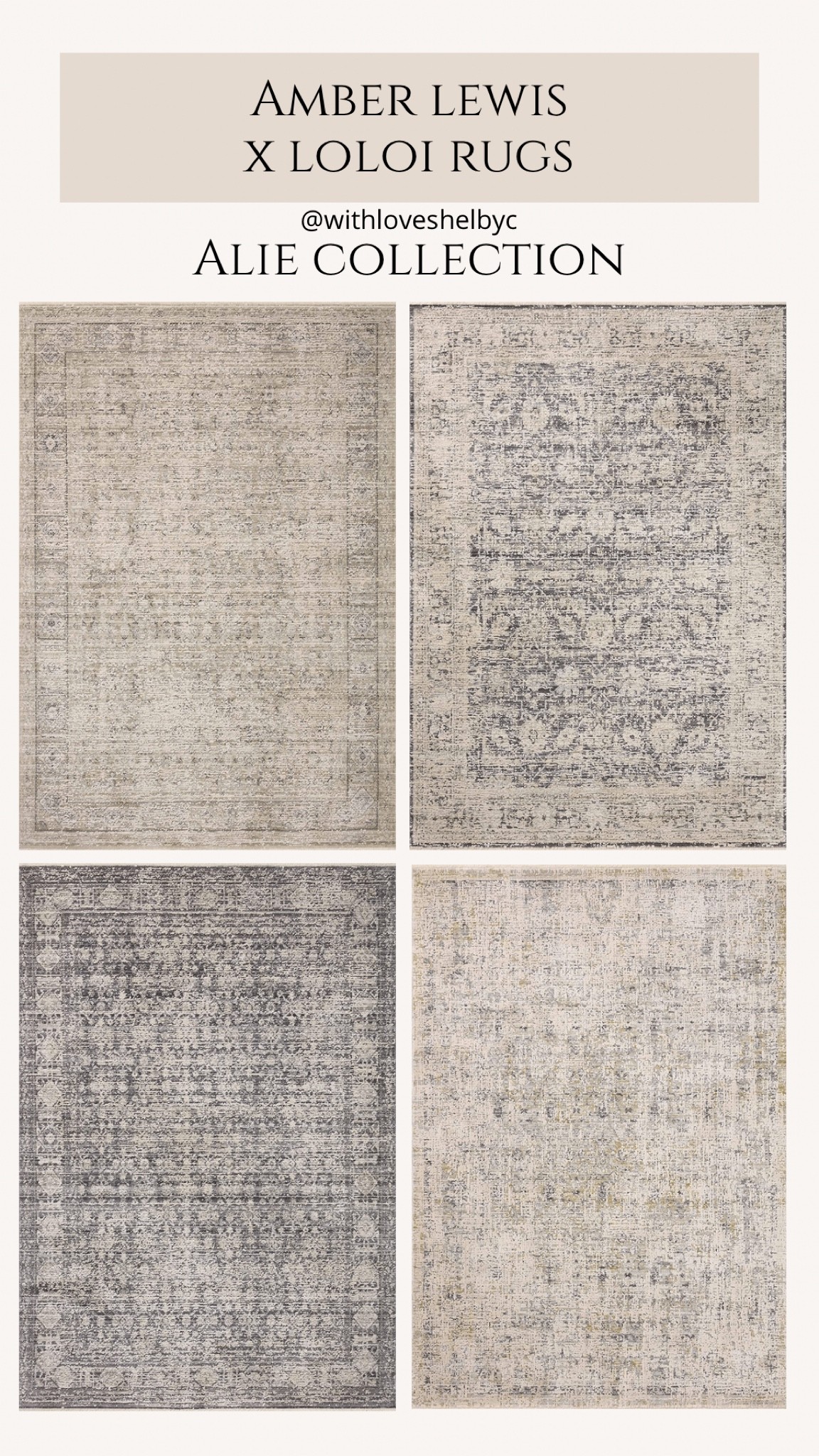 Amber Lewis Loloi fall 2022 rugs 

#LTKunder100 #LTKhome #LTKSeasonal